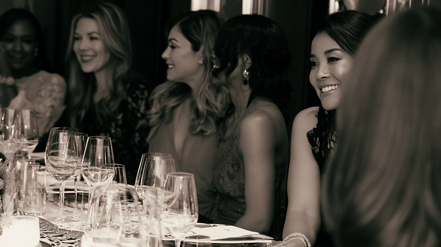 Guests at a private ANAMCARA showing